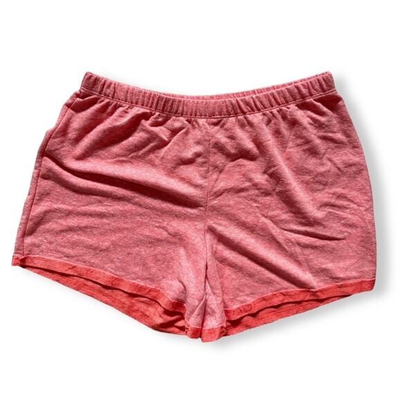 SO Intimates French Terry Sleep Set Medium Coral Tank Top Shorts Pajamas NWT - Picture 3 of 5